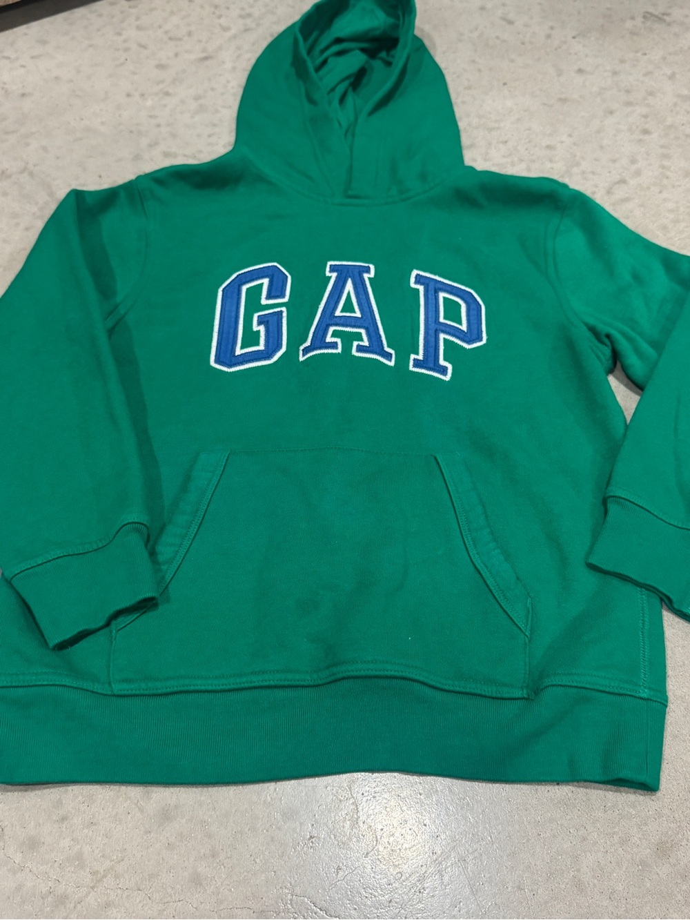 GAP Kids Green Hooded Sweatshirt
